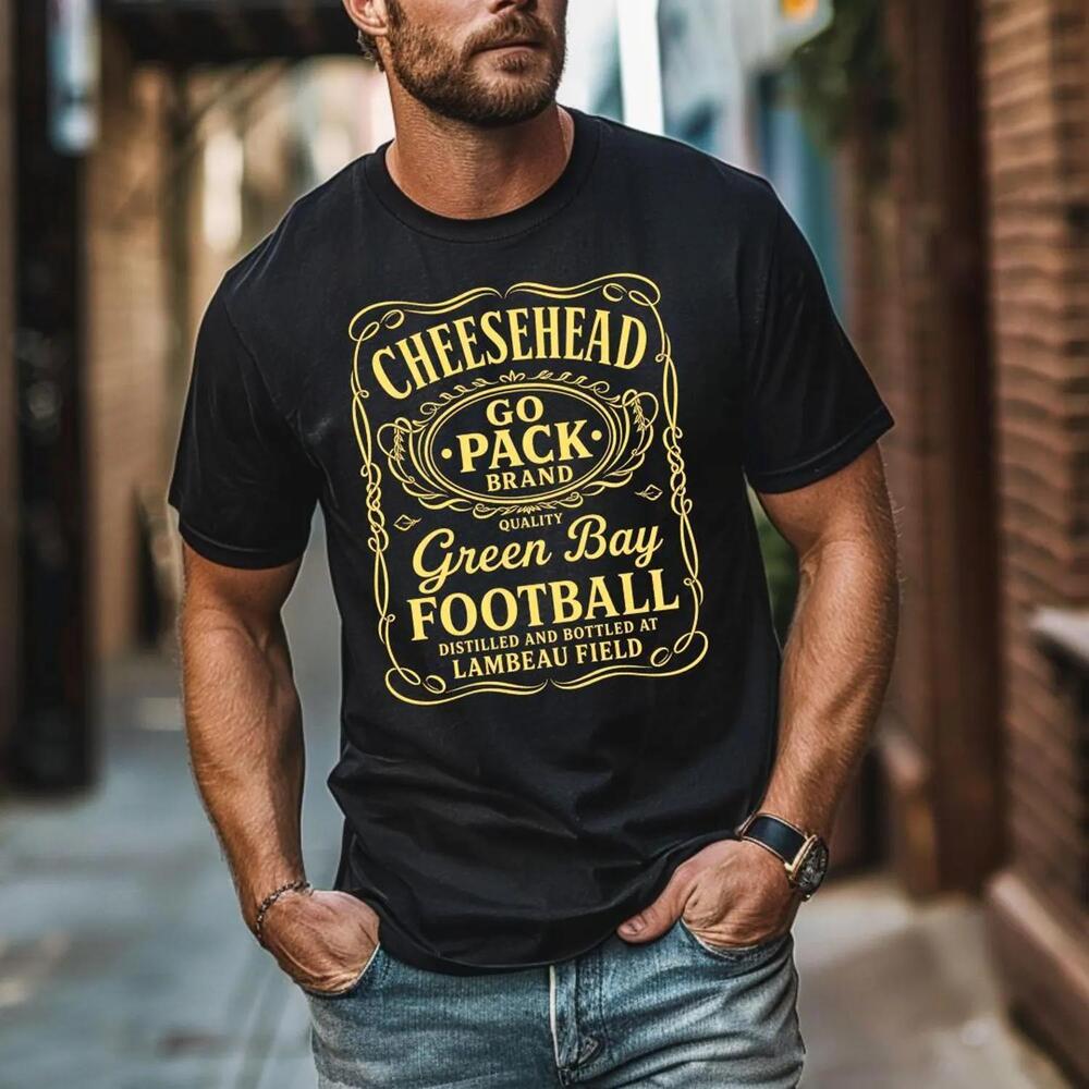 Packers Shirt Distilled Cheesehead Green Bay Tailgate